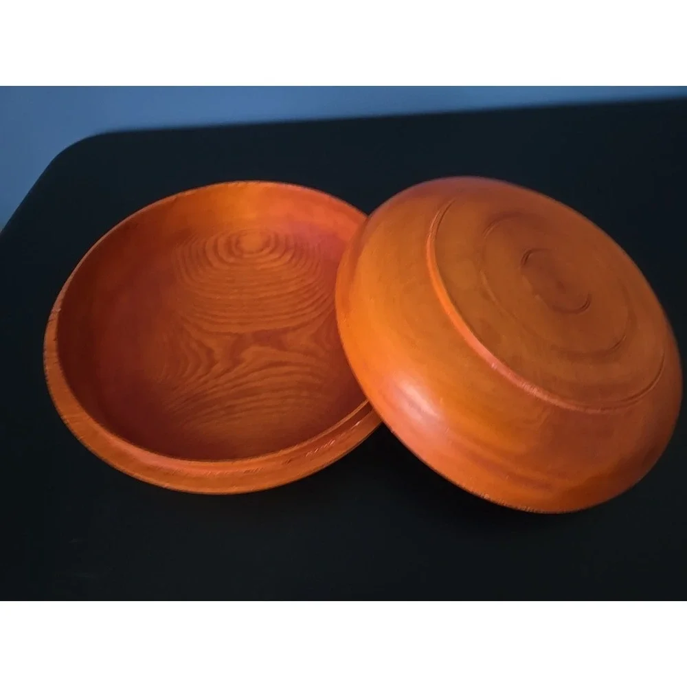 Vintage‎ Wooden Dapa Bhutanese Burl Maple Wood Bowl Used for Commoners